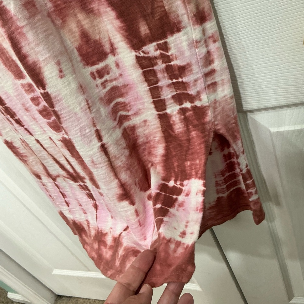 🩷 Universal Thread Sleeveless Tie Dye Maxi Dress - XS (00819) - Picture 4 of 6